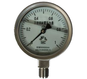 不銹鋼耐震壓力表